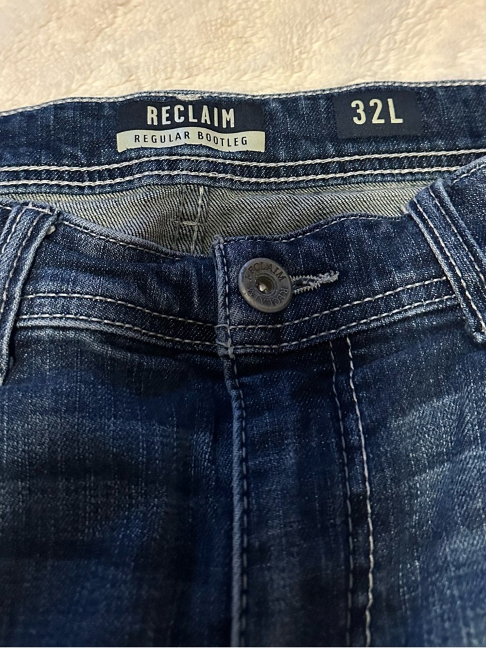 Reclaim men’s regular bootleg 32x34 - Picture 3 of 10
